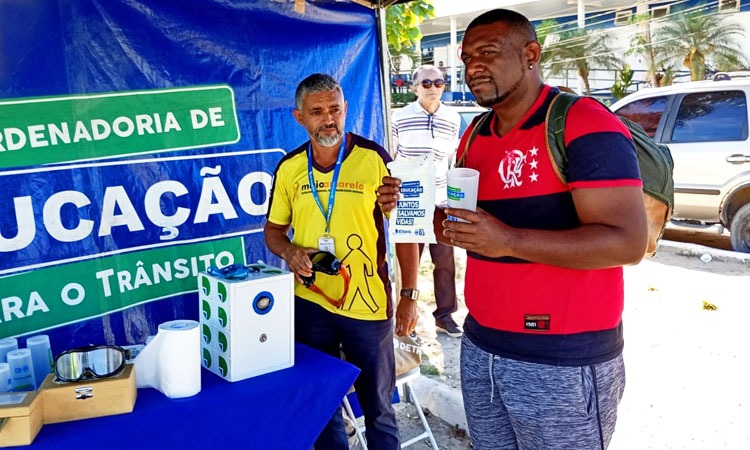 Ação educação no trânsito