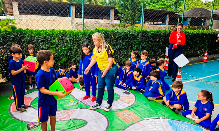  atividades educativas em colégio da Barra da Tijuca