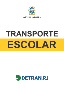 banner do material educativo: Transporte Escolar. Opção em PDF para baixar